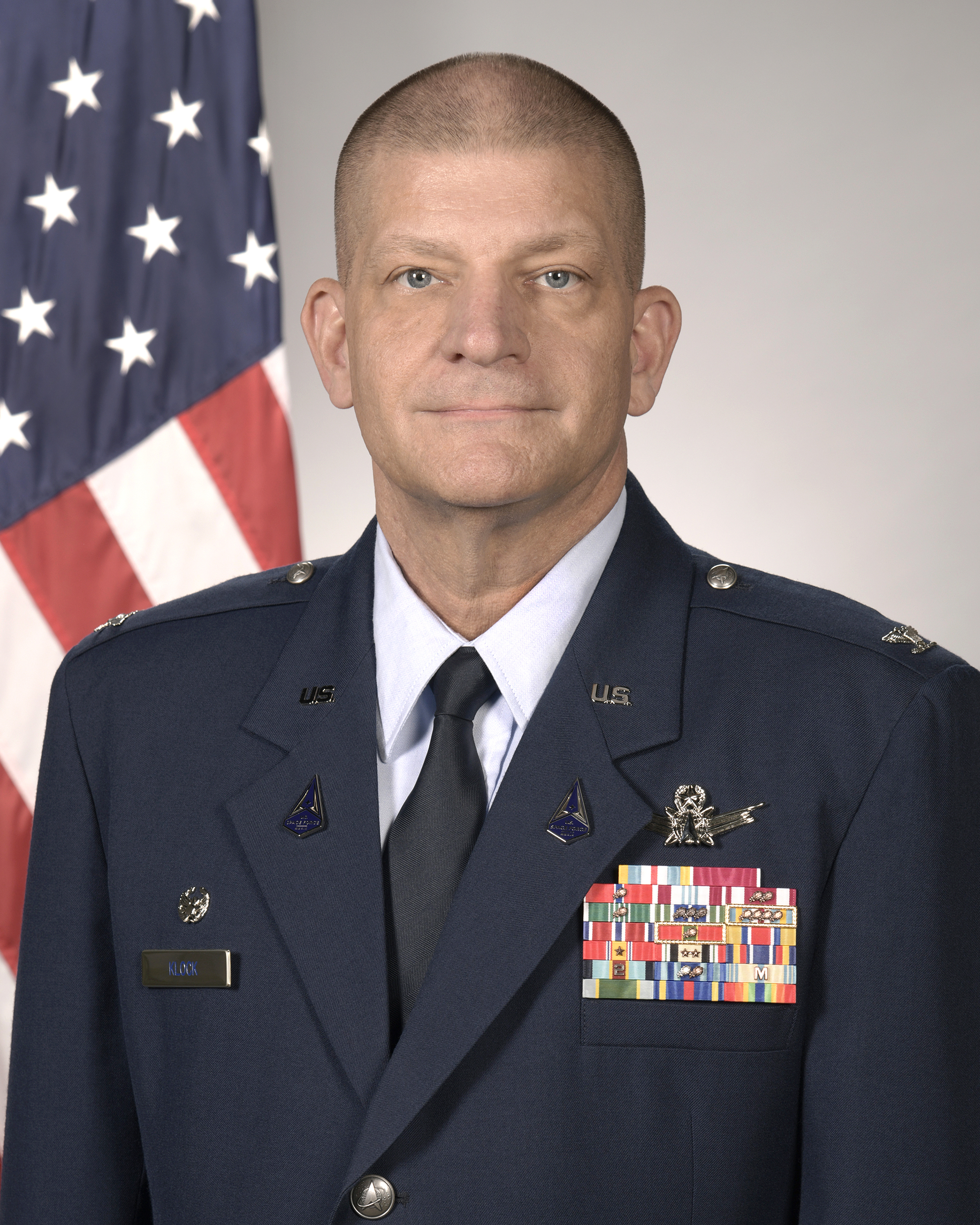 Col. Kenneth Klock official photo